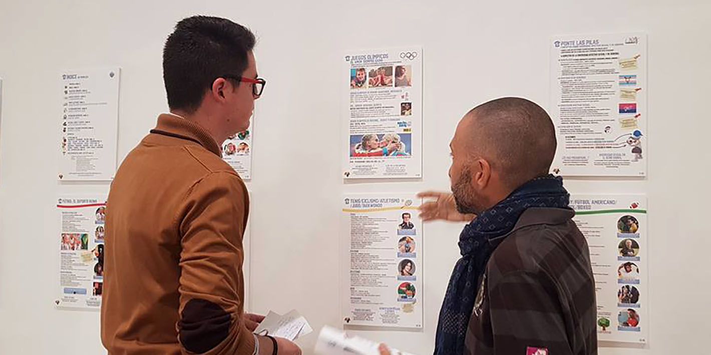 El Hospital de Santiago acoge una exposición que visibiliza la diversidad afectivo-sexual en el deporte