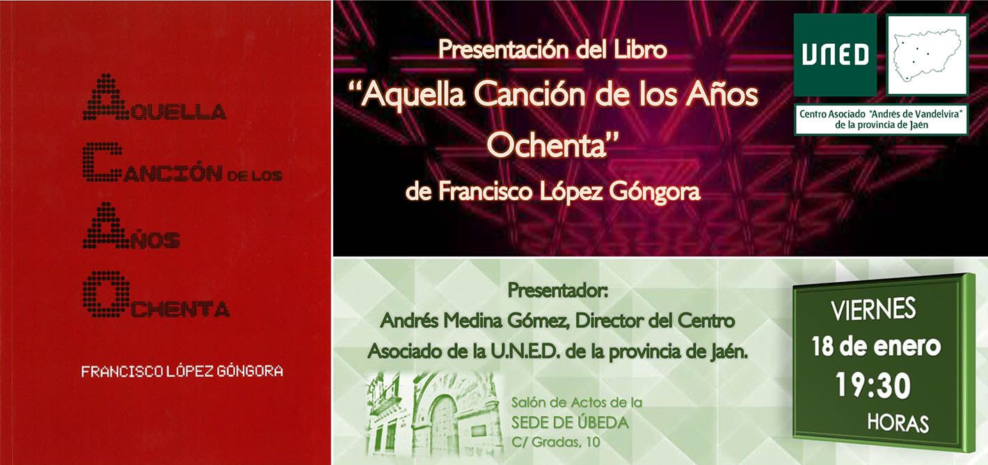 Francisco López Góngora presenta su nuevo libro en Úbeda