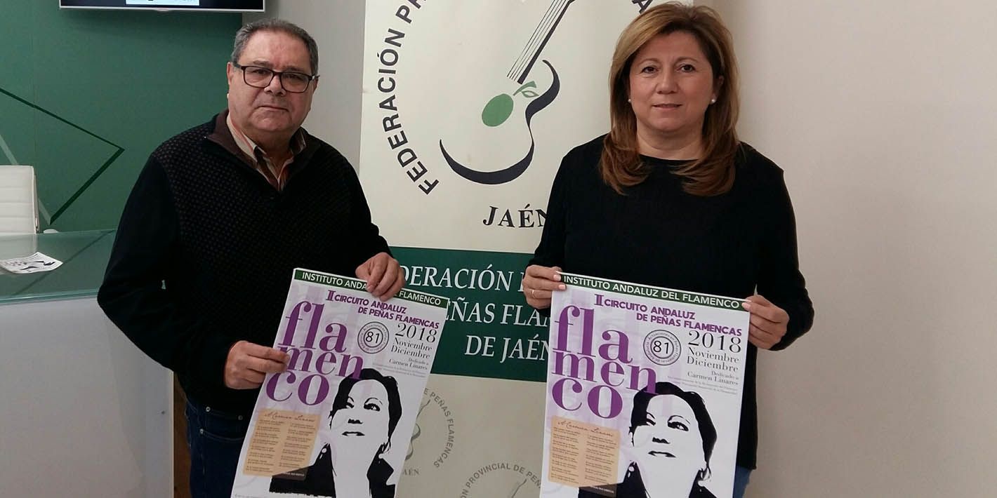 El II Circuito Andaluz de Peñas Flamencas homenajea a Carmen Linares
